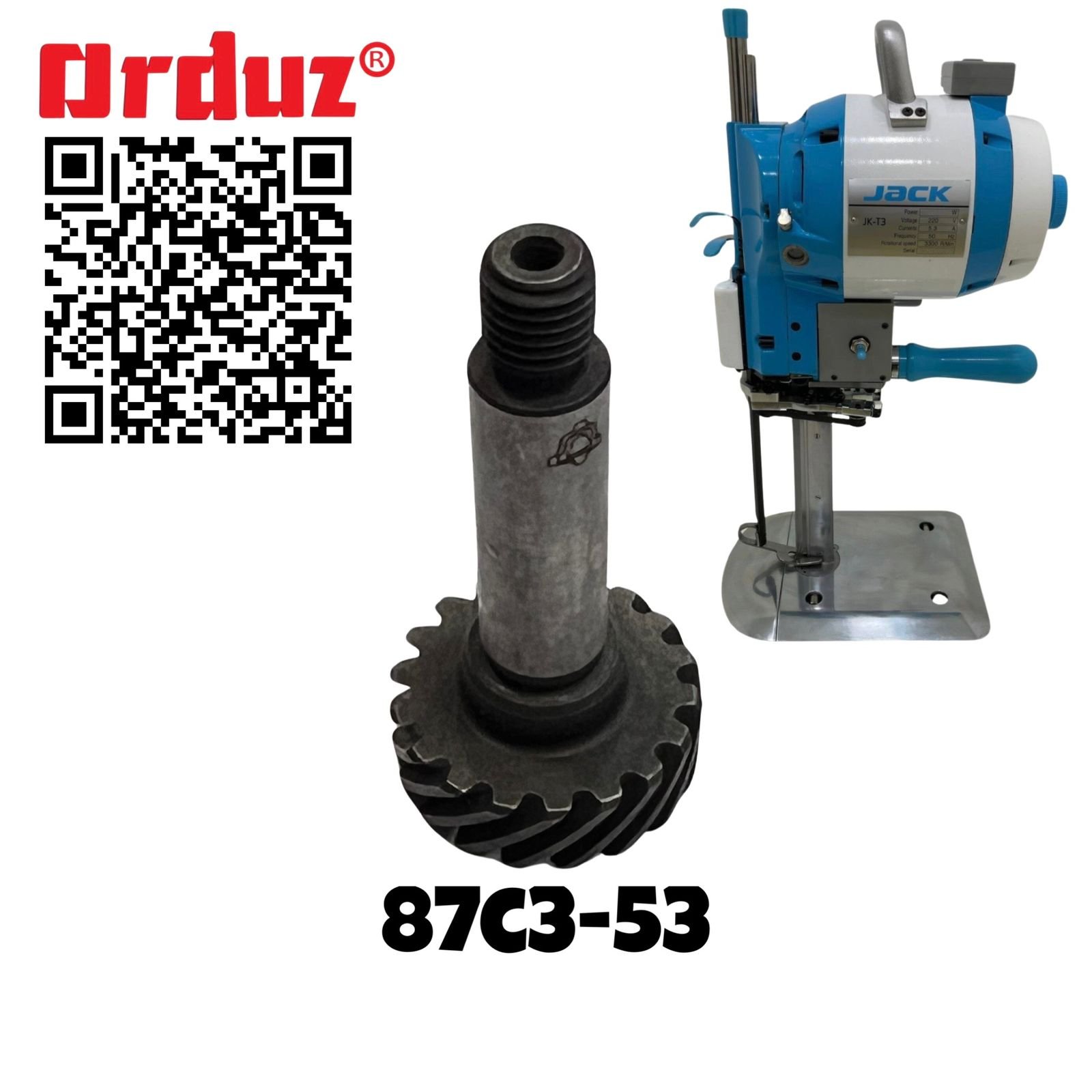 87C3-53 PIÑON CORTADORA EASTMAN HISMAN