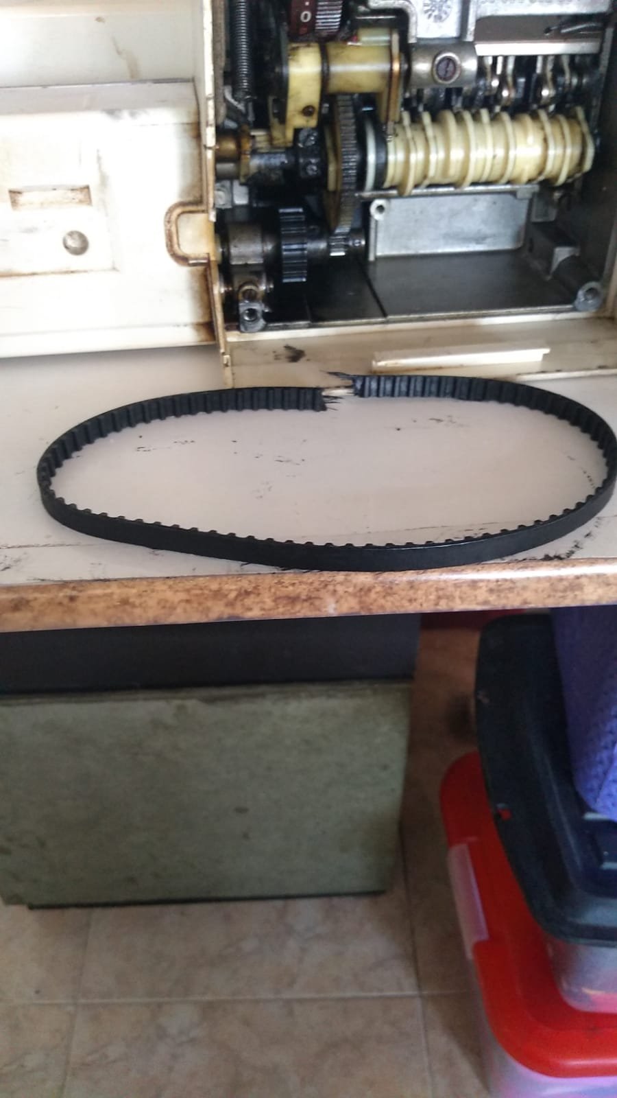 93-035121-05 C4SD 07167 160XL CORREA DE TIEMPO PFAFF 939 - Imagen 2