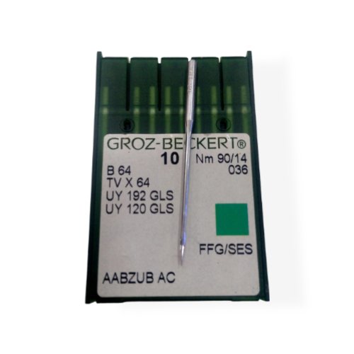 Aguja B64 90/14 Groz-Beckert para Cerradora de Codo