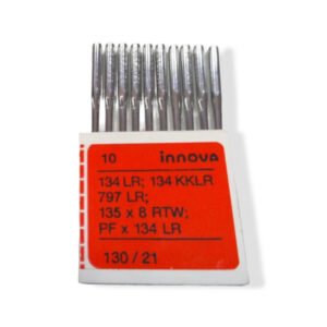 Aguja Rhein Nadel 135x8 #130/21 para Máquina de Coser