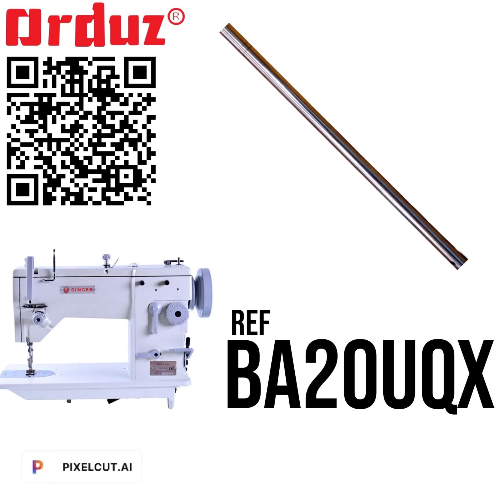 BA20UQXBARRA DE AGUJA 20U BARRA 20U GZ223-8QX REPURESTOS