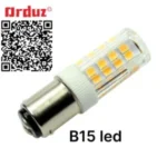 Bombillo de Bayoneta LED B15-2835-32LED - Imagen 3