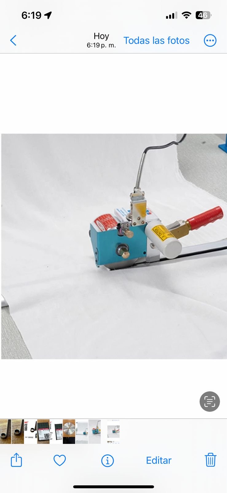 RS-108 CUCHILLA CORTADORA DE EXTREMOS - Imagen 3