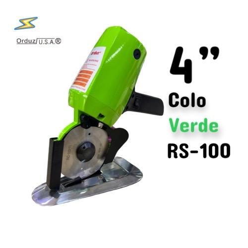 Cortadora Circular RS-100 Verde de 4” para Tela Industrial – OR-100 Orduz