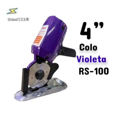 Cortadora Circular RS-100 color Violeta 4” para Tela Industrial – OR-100 Orduz