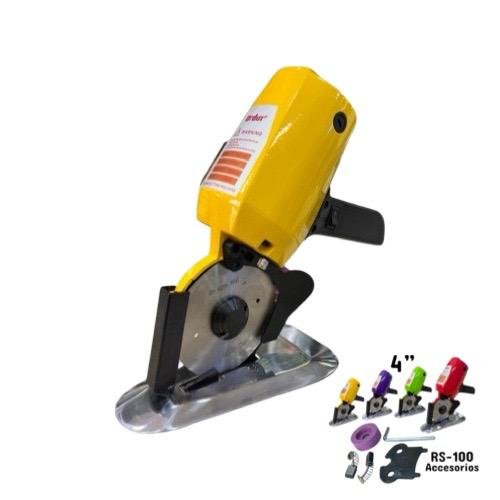 Cortadora Circular RS-100 color amarillo 4” para Tela Industrial – OR-100 Orduz