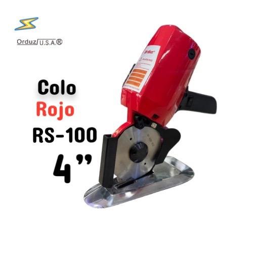 Cortadora Circular RS-100 color rojo 4” para Tela Industrial OR-100 Orduz
