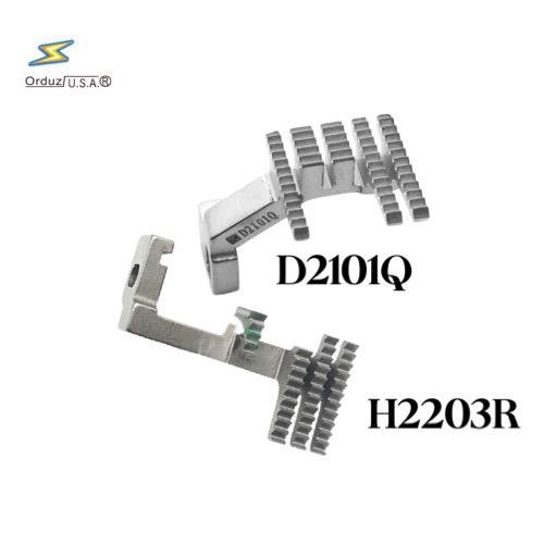 Dientes D2101Q/H2203R para Máquina de Coser Siruba Industrial