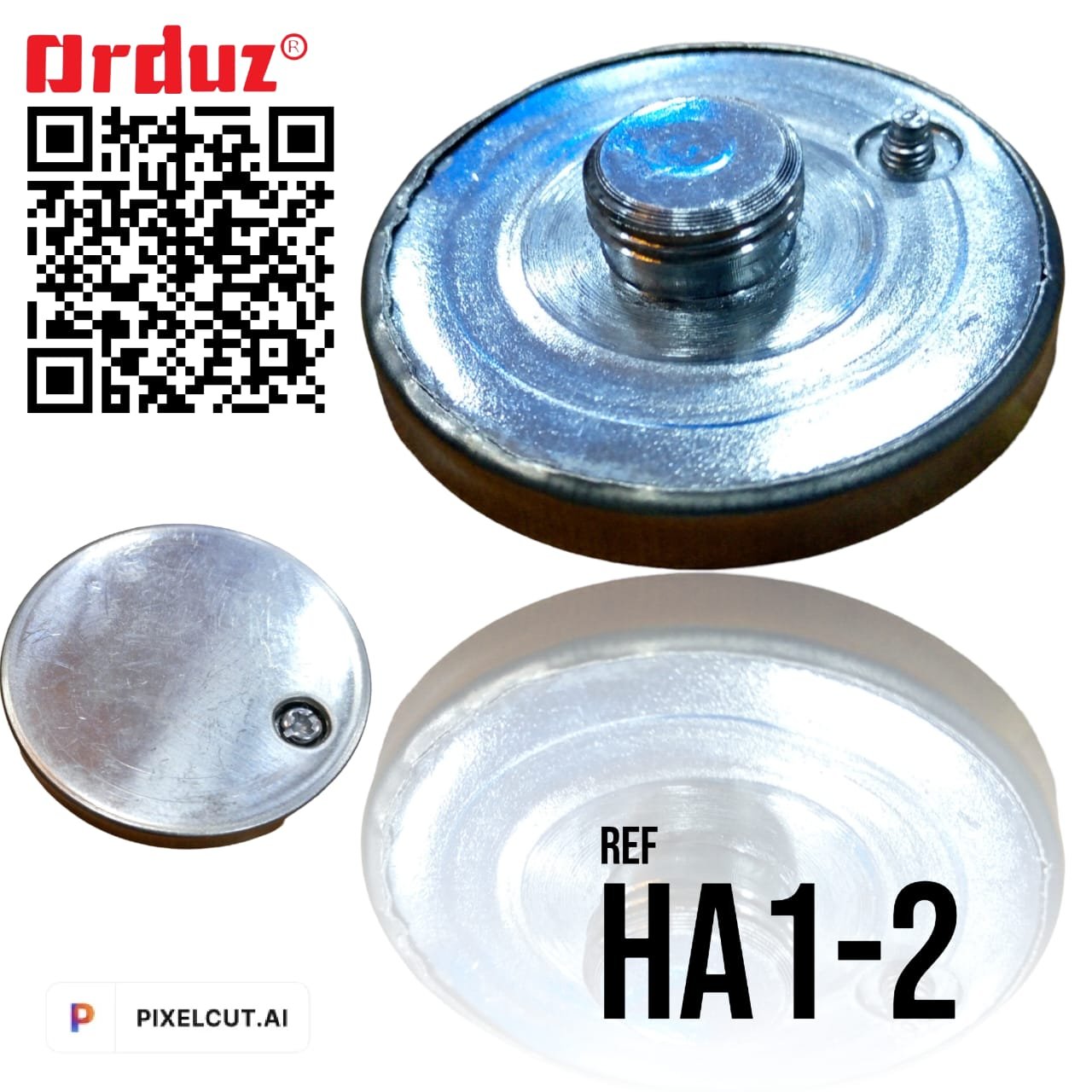 HA1-2TORNILLO DE VOLANTE METALICO REPUESTO