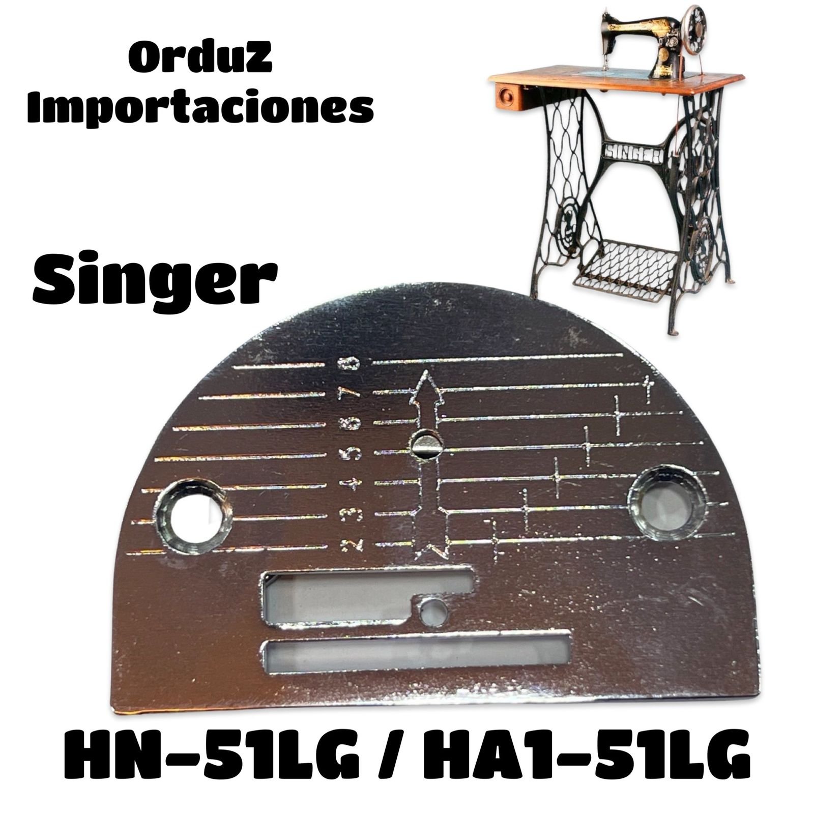 HN511G HA1-51LG PLANCHUELA FM PUNTADA RECTA