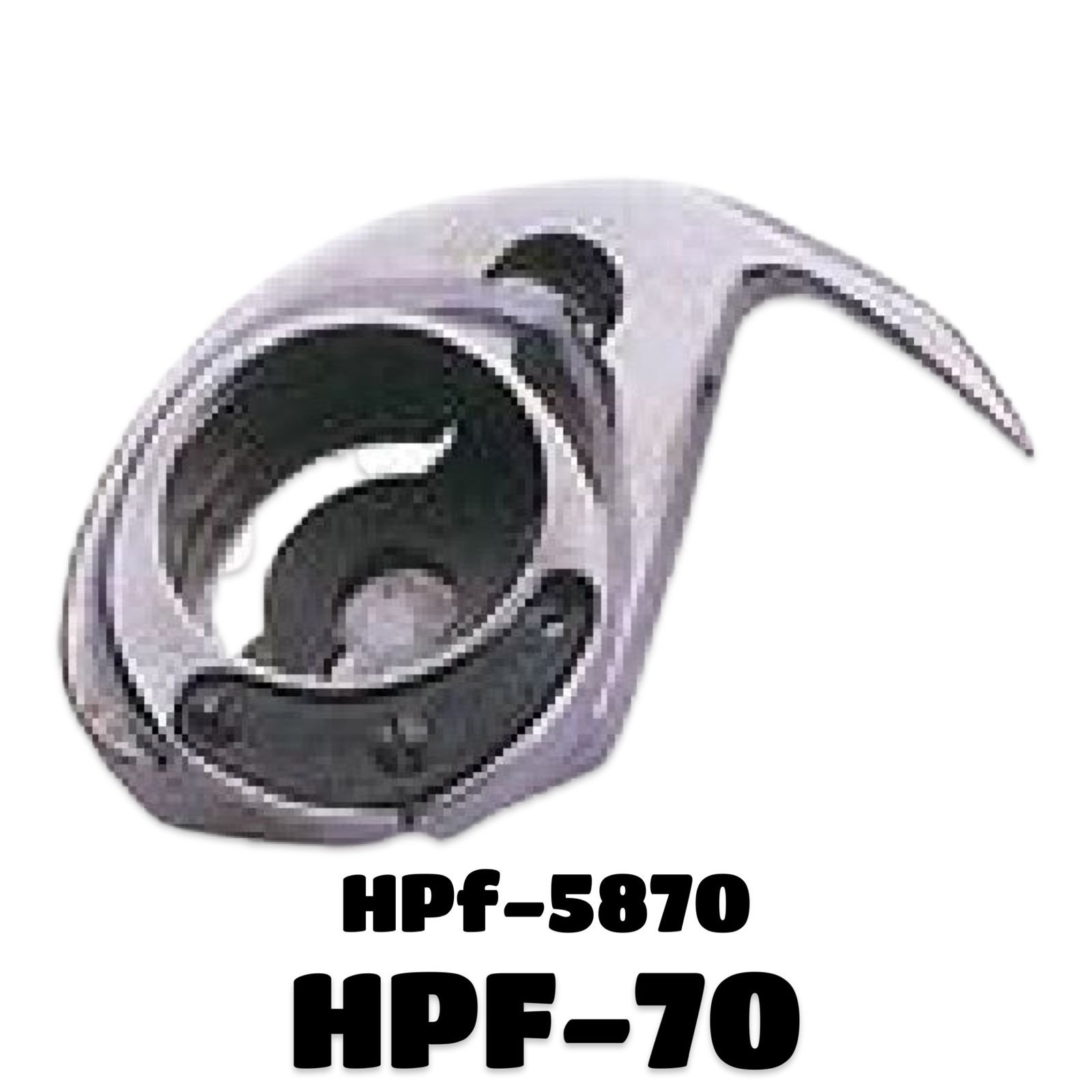 HPF-70 LANZADERA GANCHO CODO IZQYUERDO