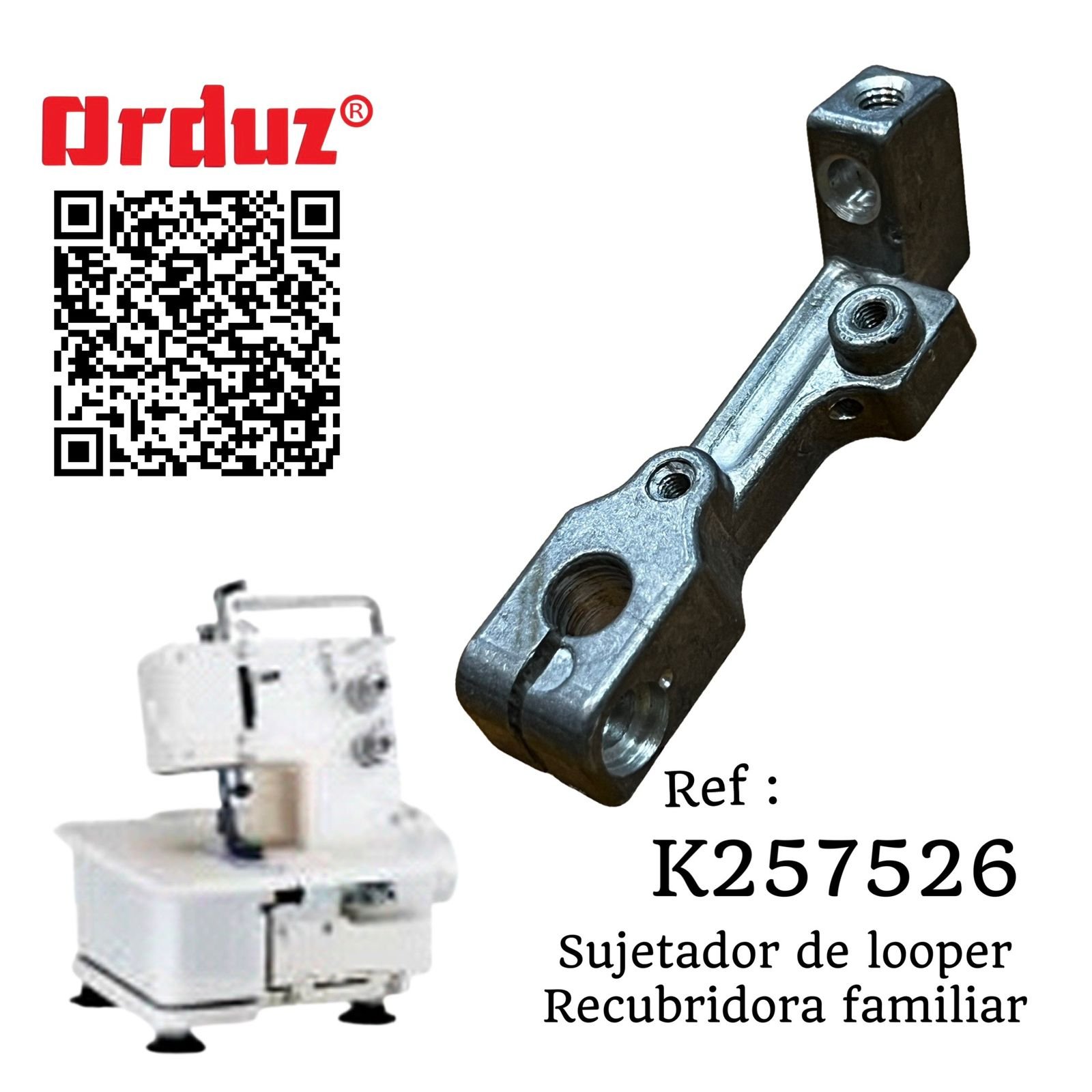 K257-526 K257526 SOPORTE LOOPER COLLARIN FAMILIAR