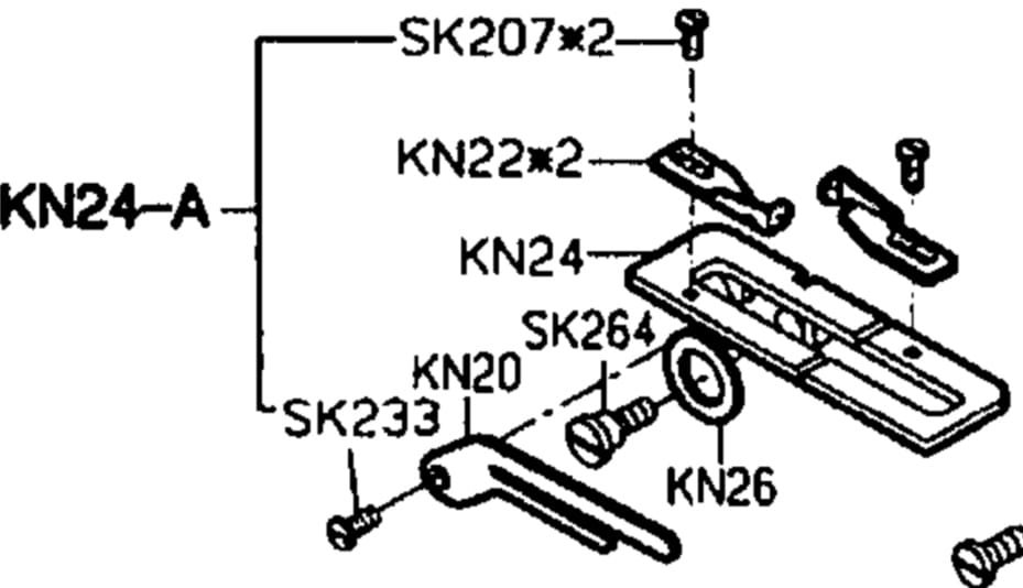 Guía Hilos KN24-A para Leva de Seguridad 757 - Imagen 5