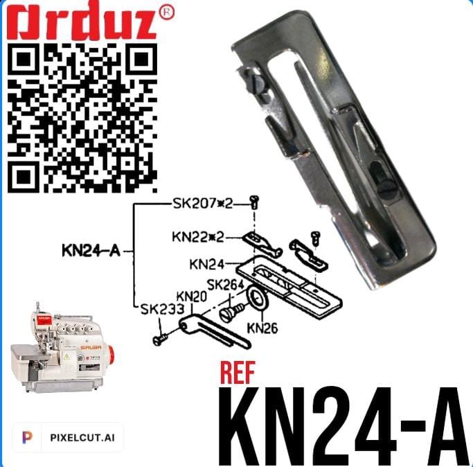Guía Hilos KN24-A para Leva de Seguridad 757 - Imagen 7