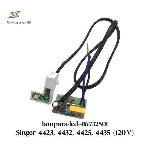 Lámpara LED 416732501 para Máquina de Coser Singer 4423