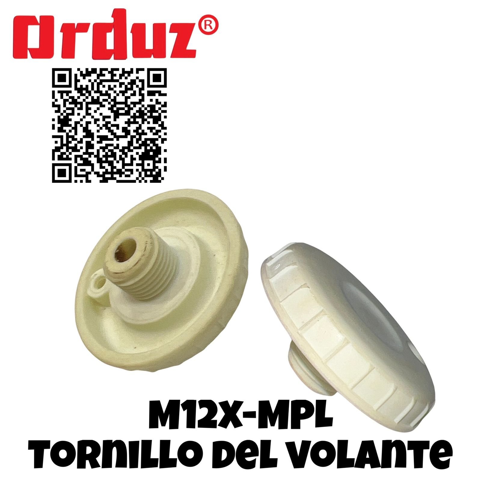 M12X-MPL TORNILLO VOLANTE PLÁSTICO MAQUINA DE COSER