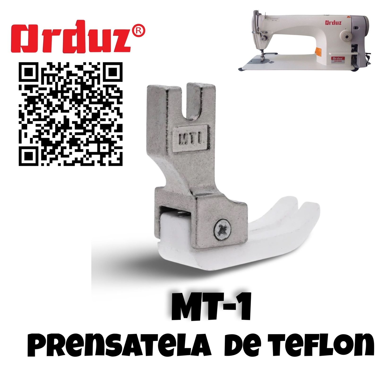 MT-1 PRENSATELA DE TEFLON PLANA MT-1