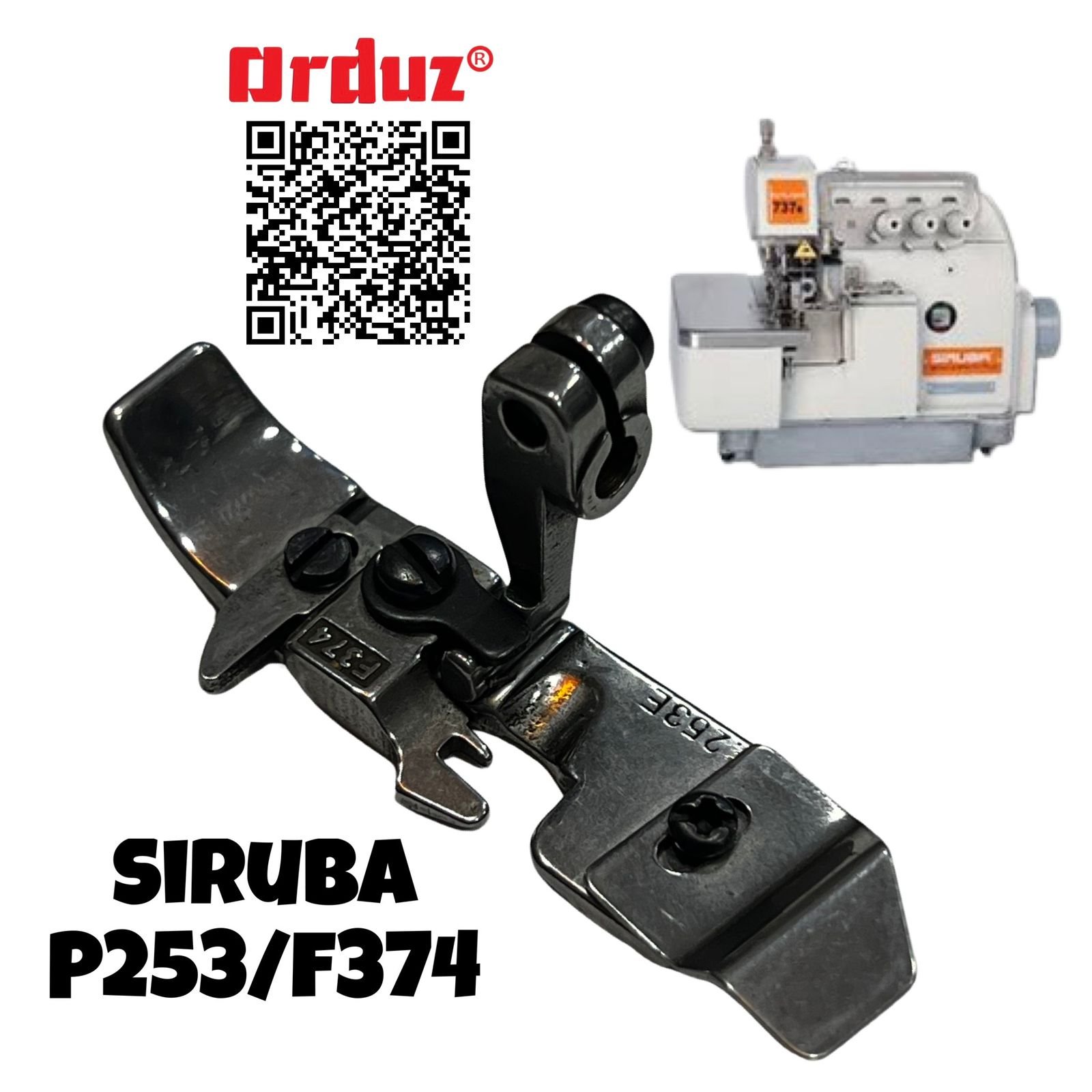 P253 F374 P253/F374 P253E-4 PRENSATELA 747 4 HILOS - Imagen 6