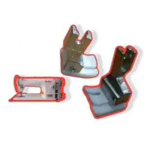 Prensatela Teflón Derecho TCR 3/8 – Precisión y Durabilidad