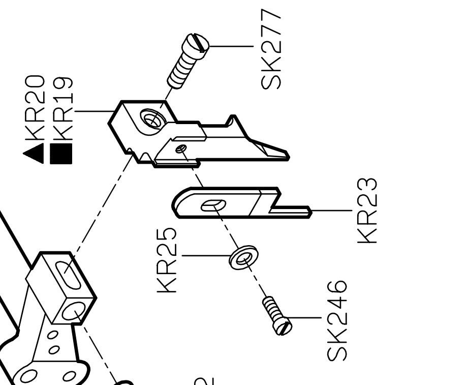 SK246 TORNILLO CUCHILLA SUPERIOR - Imagen 4