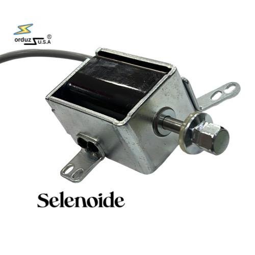 Solenoide seledoide  REF SL-135 para Máquina Plana Electrónica – Compatible con Kinter, Kansui, Jack y Juki