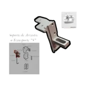 Soporte Diente Siruba 757 KQ46D – Repuesto de Alta Precisión