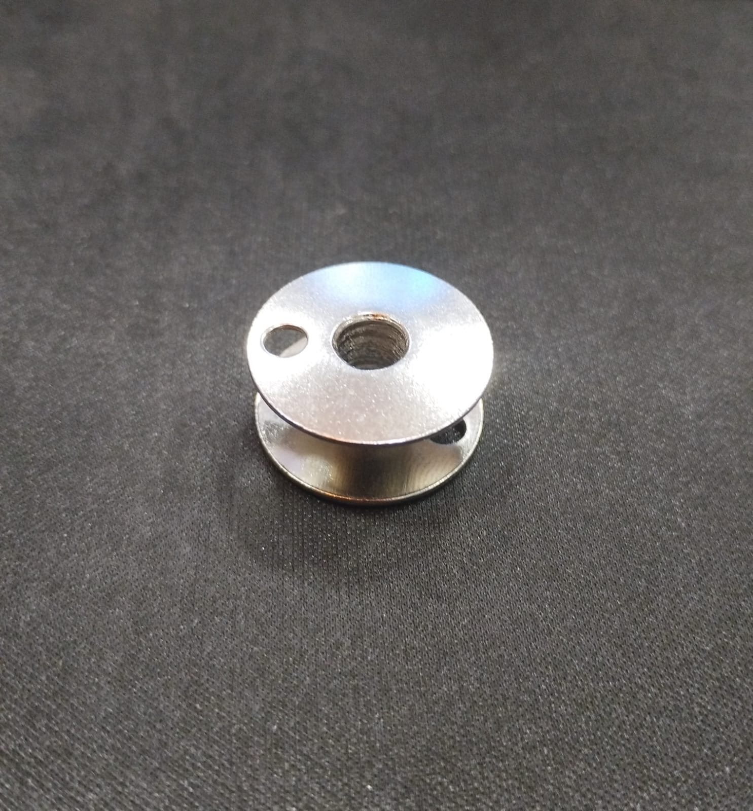 203470-CARRETEL DOS AGUJAS METALICO PEQUEÑO - Imagen 2