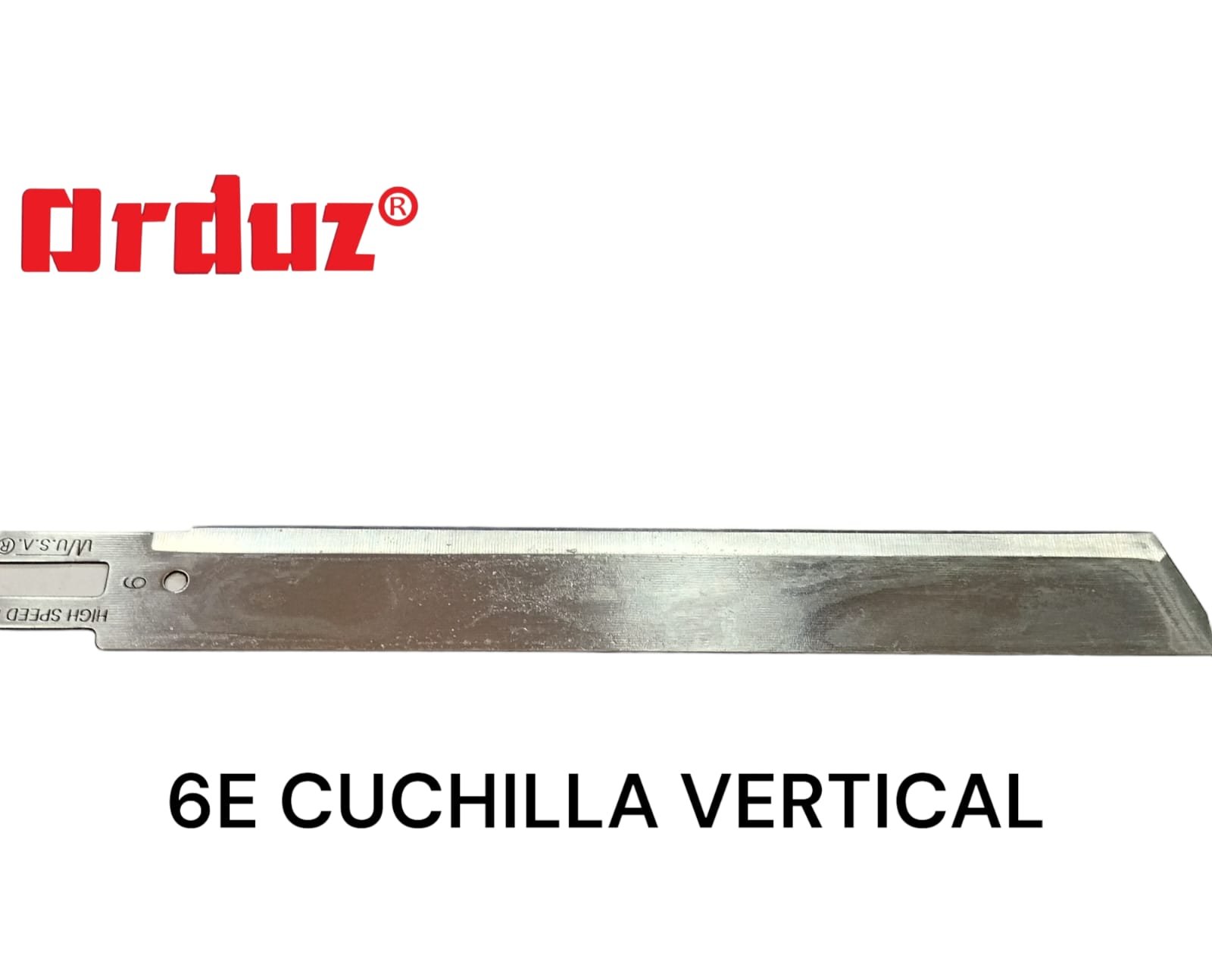 6E- CUCHILLAS VERTICAL DE 6" EASTMAN E6 HISMAN