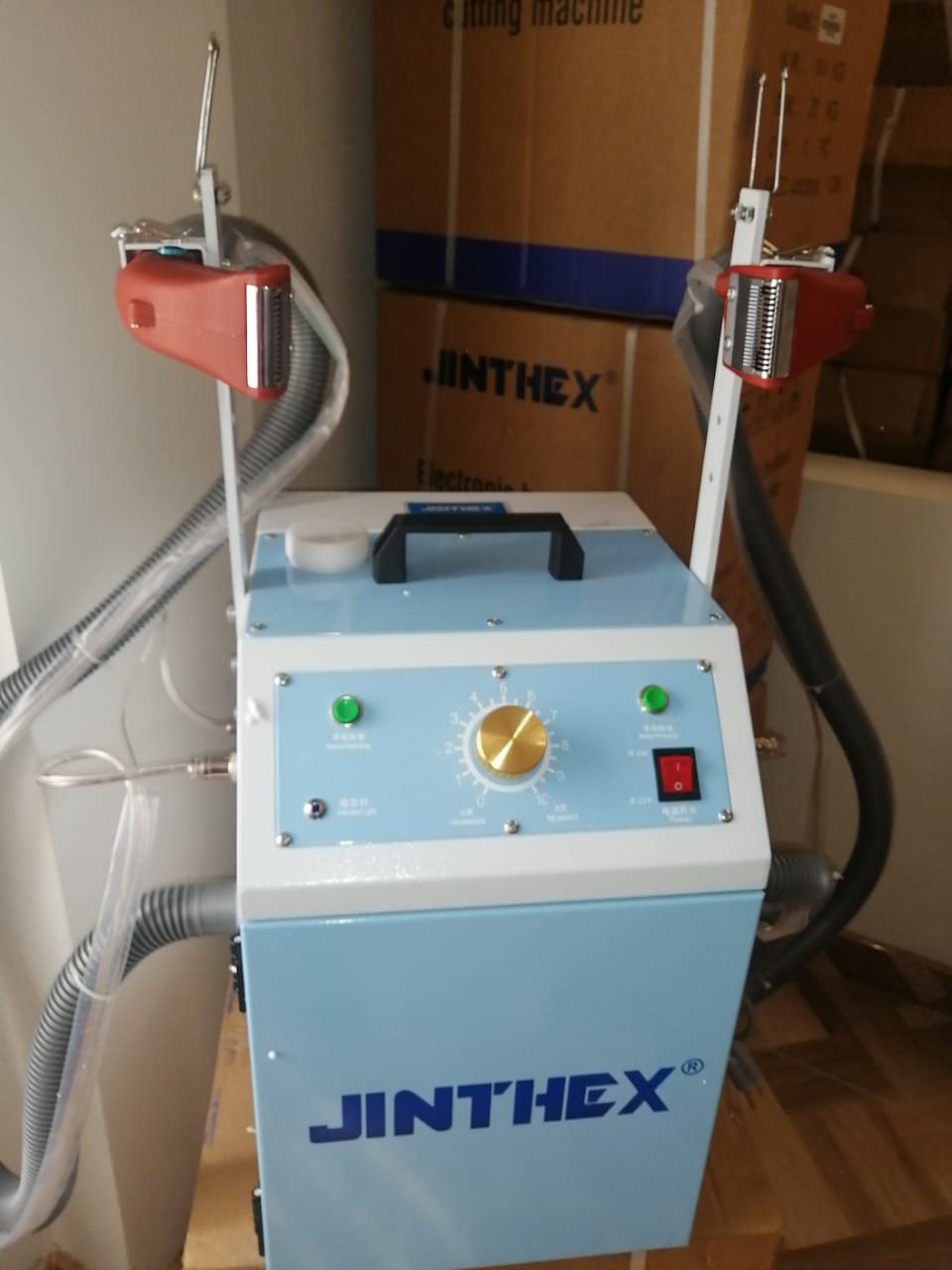 JN1977 PULIDOR DE PRENDAS DOBLE BRAZO LIVIANO JINTHEX