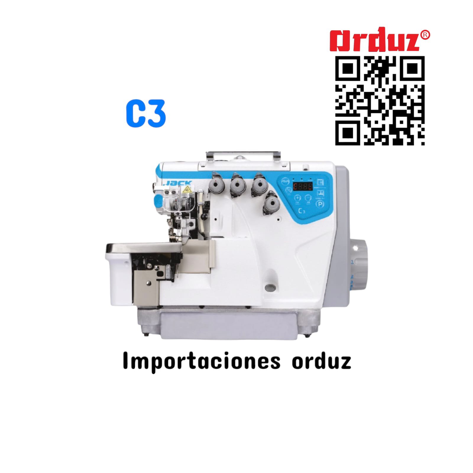 C3-5 FILETEADORA ELECTRONICA 5 HILOS JACK